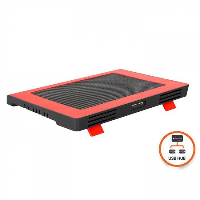 Addison ANC-42 15.6’’Notebook Soğutucu Stand Kırmızı