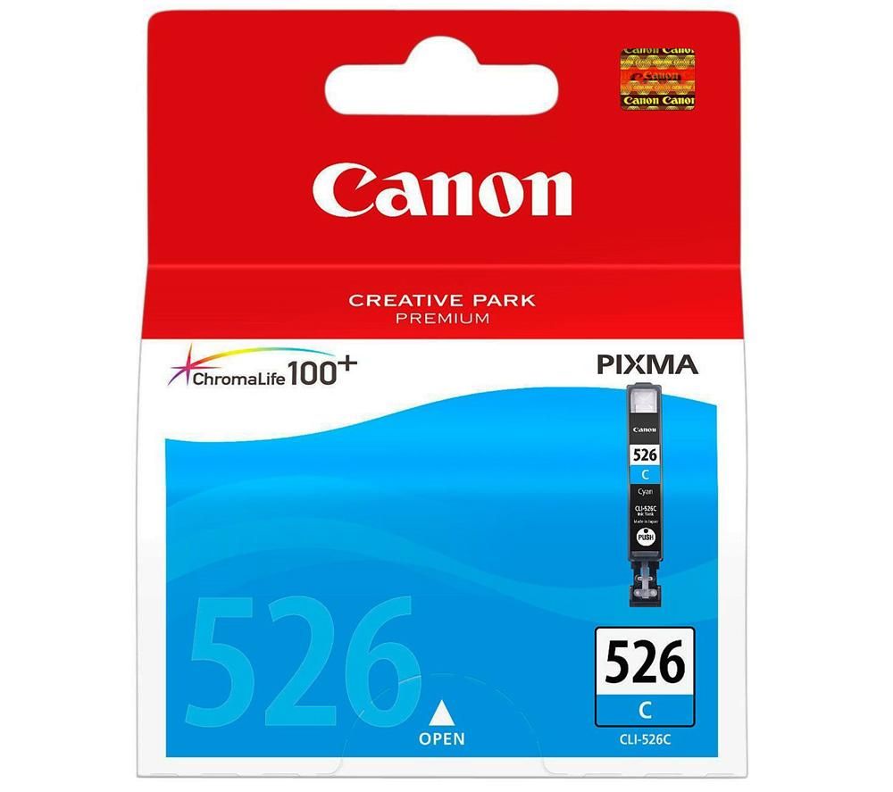 Canon CLI-526C Cyan Mavi Mürekkep Kartuşu IX6850 MG5150-5250-5350 MX715-885-895