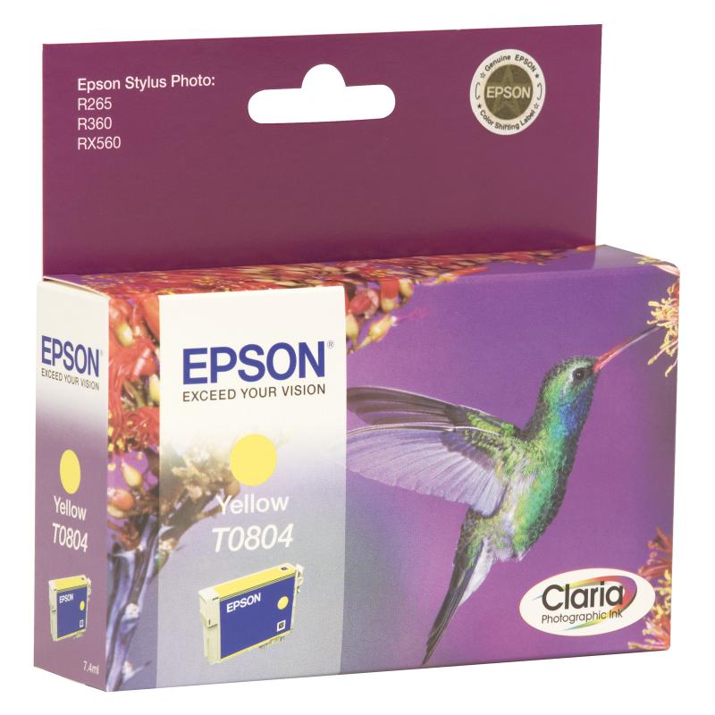 Epson R265-285-360-560 Yellow Sarı Mürekkep Kartuş T08044021