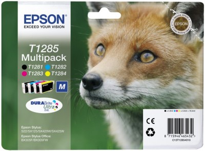 Epson BX305 SX125-425 Multipack 4’lü Mürekkep Kartuş T12854022