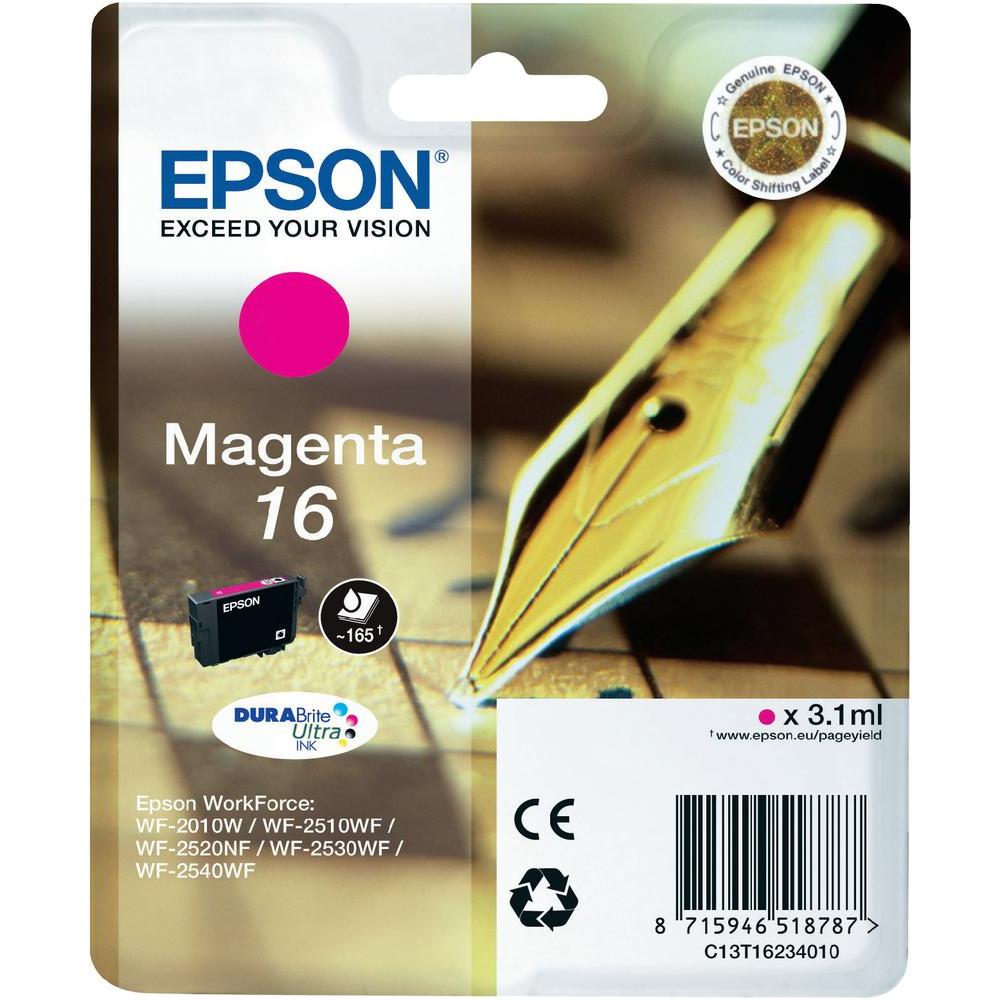 Epson 16 Magenta Kırmızı Mürekkep Kartuş T16234022