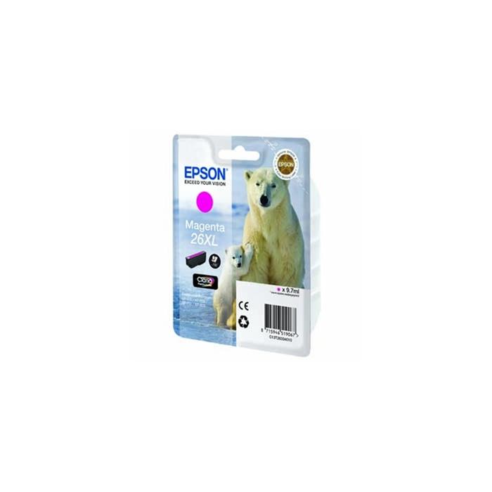 Epson 26XL Magenta Kırmızı Mürekkep Kartuş T26334022