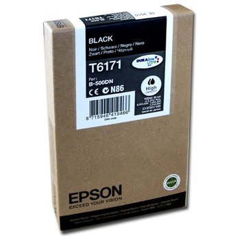 Epson B500-510 Black Siyah Yüksek Kapasite Mürekkep Kartuş T617100