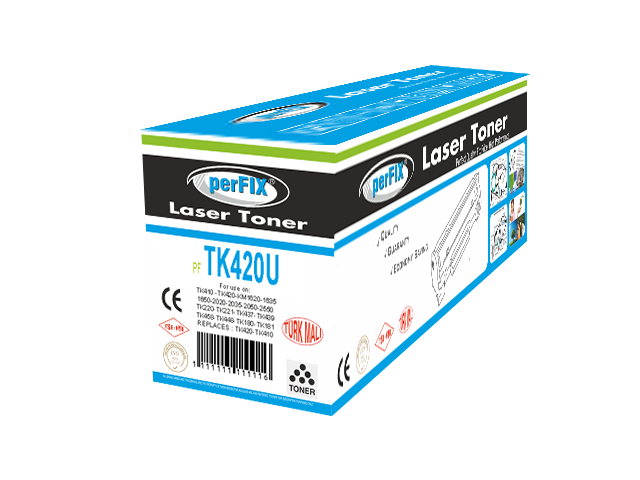 Kyocera TK-420 Muadil Fotokopi Toneri KM-2550 15.000 Sayfa PERFIX