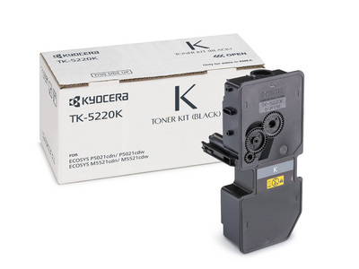 Kyocera TK-5220K Black Siyah Orjinal Fotokopi Toneri Ecosys M5521cdn-5521cdw P5021cdn-P5021cdw