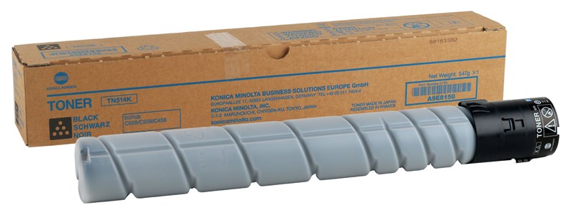 Konica Minolta TN-514K Black Siyah Orjinal Fotokopi Toneri Bizhup C458-558-658 28.000 Sayfa