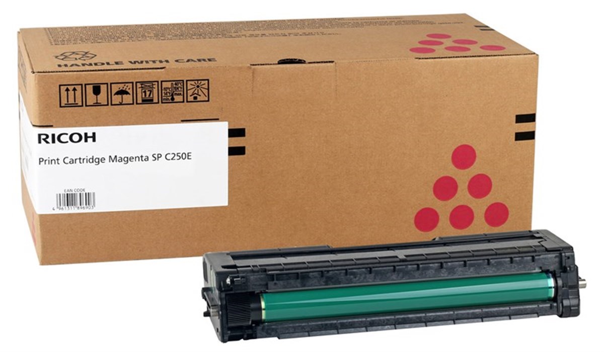 Ricoh SPC 250E Magenta Kırmızı Orjinal Toner Spc-250-260-261 1.600 Sayfa