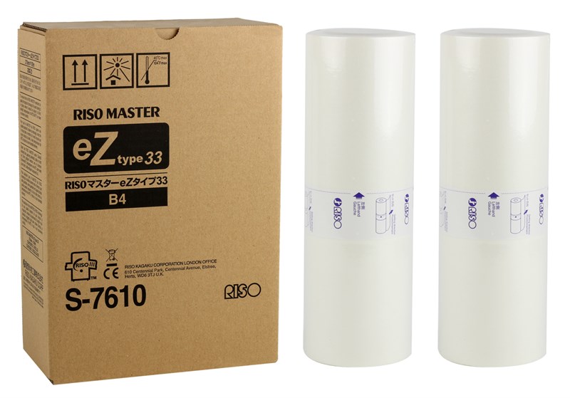 Riso S-7610 EZ 230-231 B4 Orjinal Master eZ type 33