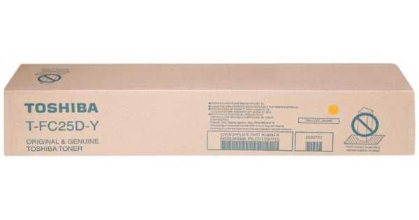 Toshiba T-FC25D-Y Yellow Sarı Orjinal Fotokopi Toneri e-std 2040-2540-3040-3540 26.800 Sayfa