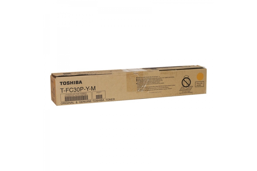 Toshiba T-FC30P-Y-M Yellow Sarı Orjinal Fotokopi Toneri e-std 2050-2051-2550-2551 33.600 Sayfa