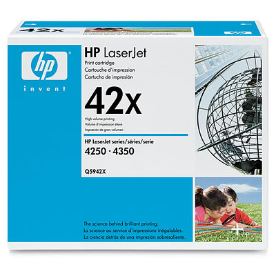 HP 42X Black Siyah Yüksek Kapasite 20.000 Sayfa Toner Q5942X