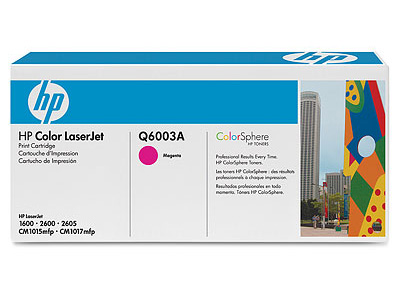 HP 124A Magenta Kırmızı 2.000 Sayfa Toner Q6003A