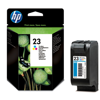 HP 23 Color Renkli Kartuş C1823DE