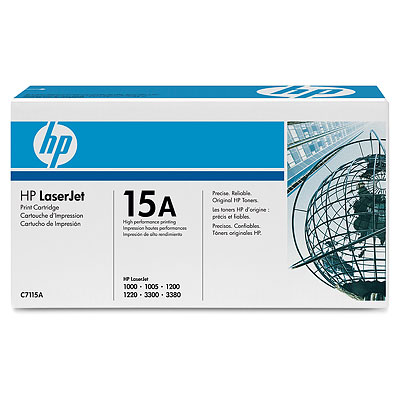 HP 15A Black Siyah 2.500 Sayfa Toner C7115A