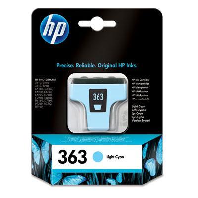 HP 363 Light Cyan Açık Mavi Kartuş C8774EE