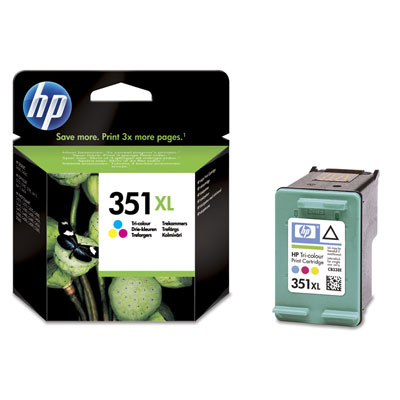 HP 351XL Color Renkli Yüksek Kapasite Kartuş CB338EE