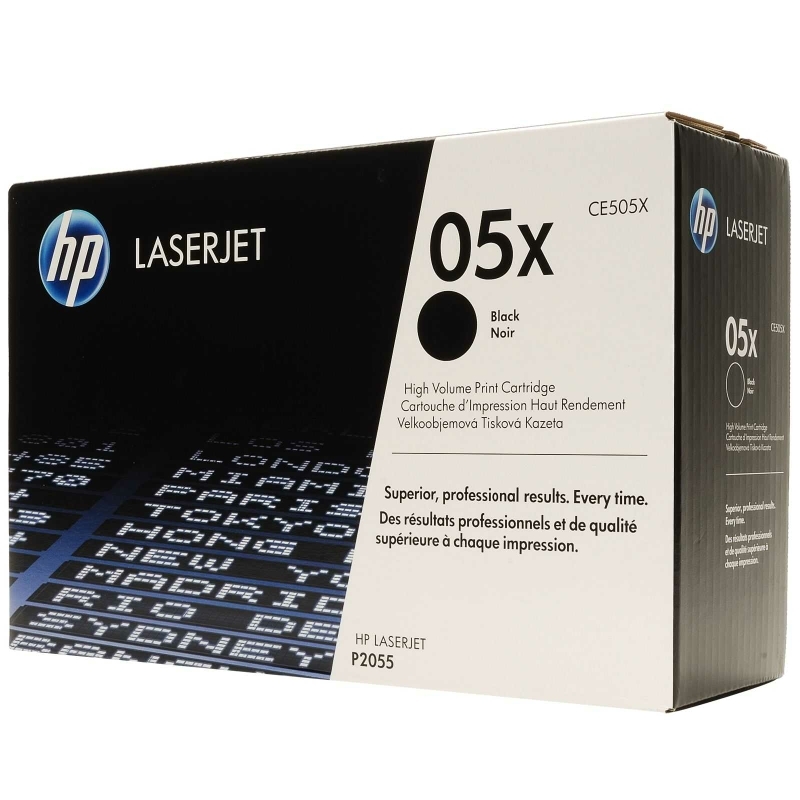 HP 05X Black Siyah Yüksek Kapasite 6.500 Sayfa Toner CE505X