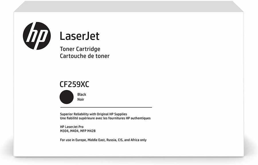 HP 59XC Black Siyah 10.000 Sayfa Taahhütlü Yüksek Kapasite Toner CF259XC