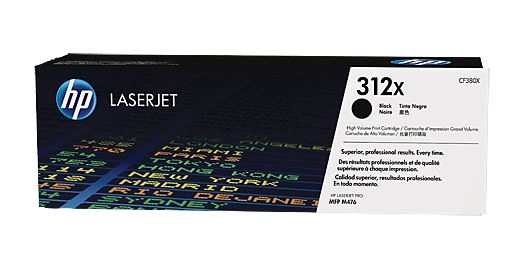 HP 312X Black Siyah Yüksek Kapasite 4.400 Sayfa Toner CF380X