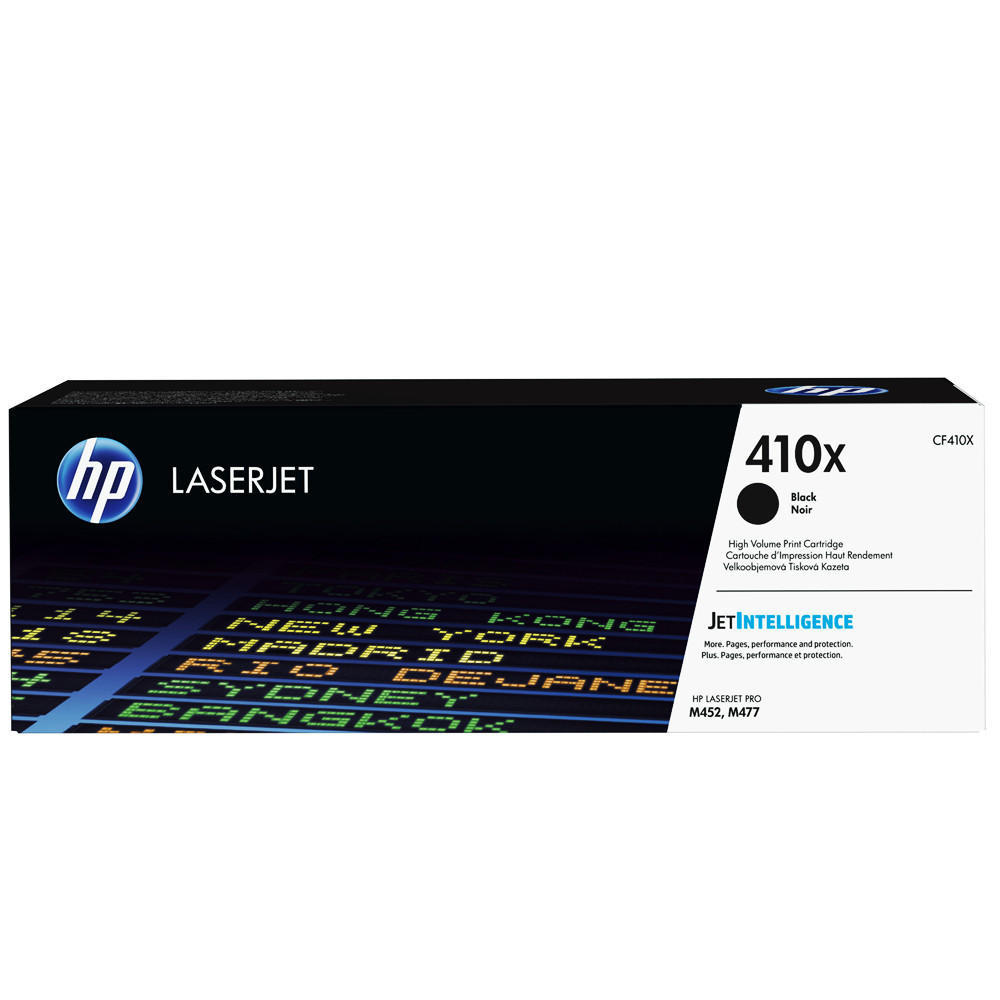 HP 410X Black Siyah Yüksek Kapasite 6.500 Sayfa Toner CF410X