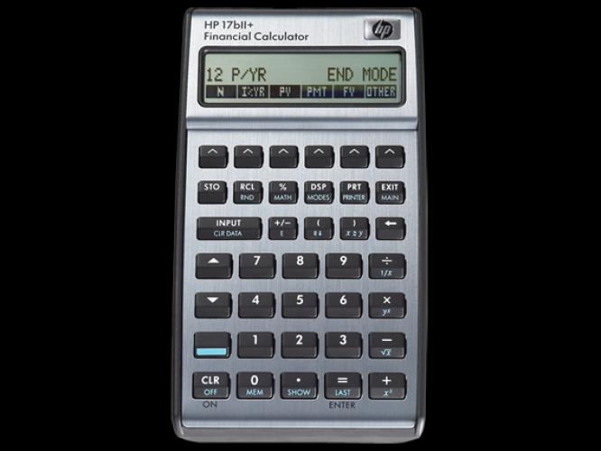 HP 17Bbll+ Finansal Hesap Makinesi