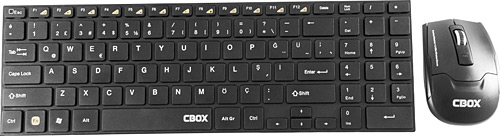 Cbox 390 Kablosuz F Standart Klavye Mouse Set
