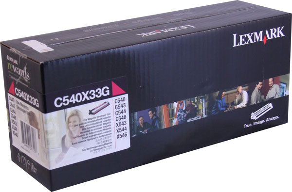 Lexmark C540X33G 30.000 Sayfa C540-X540 Magenta Kırmızı Developer