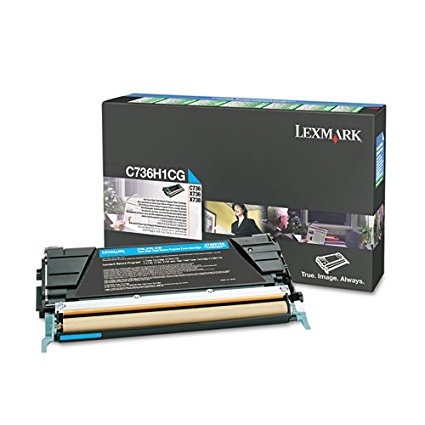 Lexmark C736H1CG 10.000 Sayfa Cyan Mavi Toner C736-X736-X738