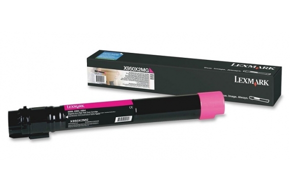 Lexmark X950X2MG 22.000 Sayfa Magenta Kırmızı Toner X950-X952-X954