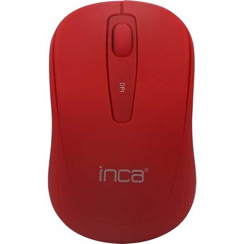 Inca Kırmızı IWM-331RS Silent Wireless Mouse Sessiz Kırmızı