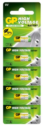 GP GP29A-C5 29A 9V Alkalin Spesifik Pil 5’li Paket
