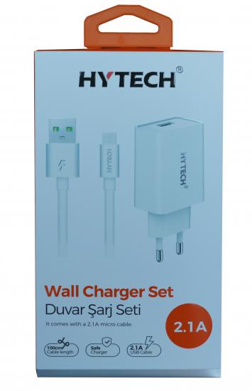 Hytech HY-XE21 5v 2.1a Micro Usb Kablolu Ev Şarj Adaptörü