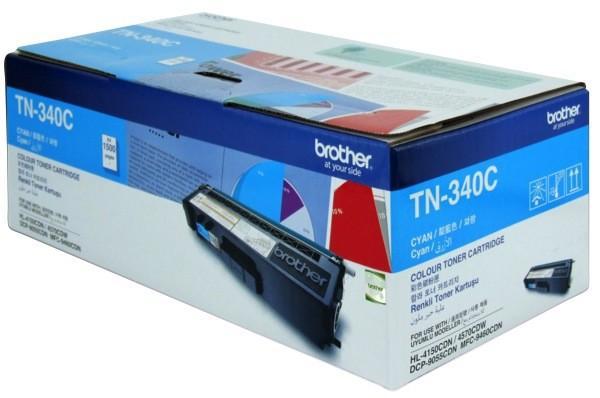Brother TN-340C 1.500 Sayfa Cyan Mavi Toner HL-4150-4570 DCP-9055 MFC-9460-9970