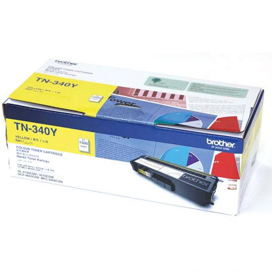 Brother TN-340Y 1.500 Sayfa Yellow Sarı Toner HL-4150-4570 DCP-9055 MFC-9460-9970