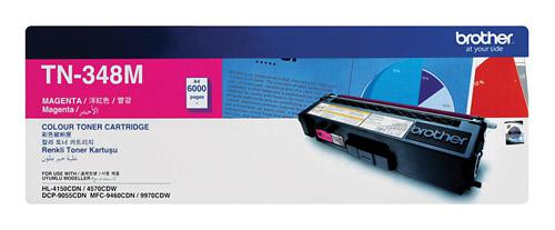 Brother TN-348M 6.000 Sayfa Magenta Kırmızı Toner HL-4150-4570 DCP-9055 MFC-9460-9970