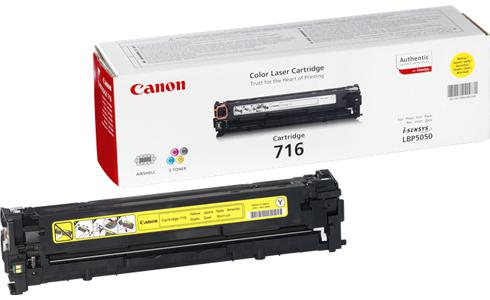 Canon CRG-716Y Yellow Sarı Toner MF8030-8040-8050-8080