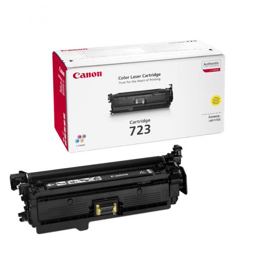 Canon CRG-723Y Yellow Sarı 8.500 Sayfa Toner LBP7750