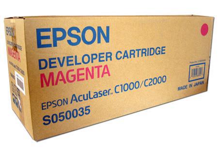 Epson C2000 Magenta Kırmızı Developer Kartuş S050035