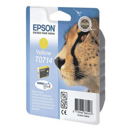 Epson D78-4050-5050 Yellow Sarı Mürekkep Kartuş T07144022