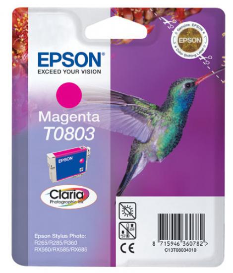 Epson R265-285-360-560 Magenta Kırmızı Mürekkep Kartuş T08034021