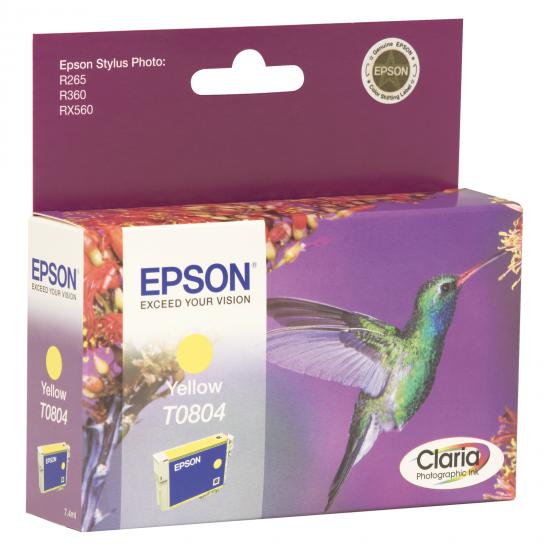 Epson R265-285-360-560 Yellow Sarı Mürekkep Kartuş T08044021