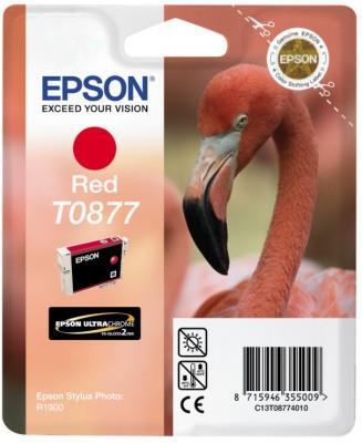 Epson R1900 RED RF Mürekkep Kartuş T08774020