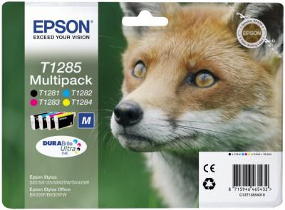 Epson BX305 SX125-425 Multipack 4’lü Mürekkep Kartuş T12854022