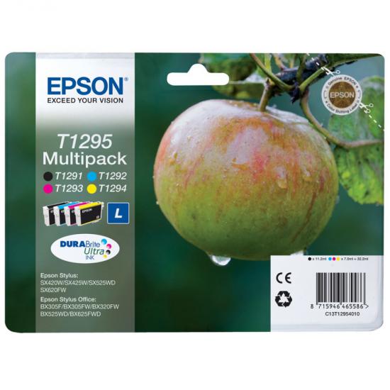 Epson BX305-320 SX425 Multipack 4’lü Mürekkep Kartuş T12954022