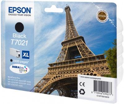 Epson T7021 Black Siyah 2.400 Sayfa Mürekkep Kartuş T70214010