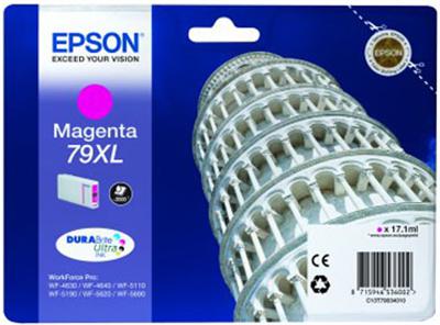Epson WP5110-5190 Magenta Kırmızı Yüksek Kapasite Mürekkep Katuş T79034010