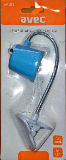 Avec Av-253 Ledli Kıskaçlı Masa Lambası