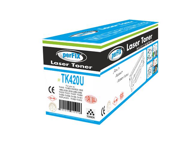 Kyocera TK-420 Muadil Fotokopi Toneri KM-2550 15.000 Sayfa PERFIX