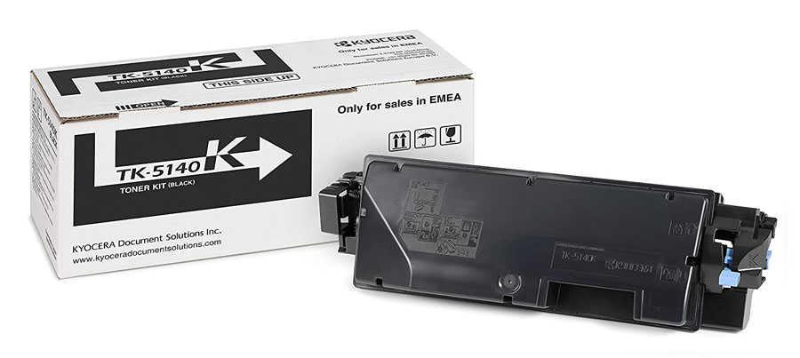 Kyocera TK-5140K Black Siyah Orjinal Fotokopi Toneri Ecosys M6030-6530 P6130 7.000 Sayfa