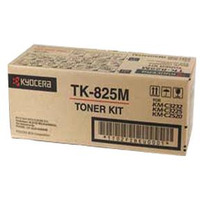 Kyocera TK-825M Magenta Kırmızı Orjinal Fotokopi Toneri KM C-2520-2525-3225-3232-4035 7.000 Sayfa